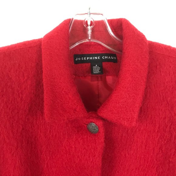 Josephine Chaus Fuzzy Wool Blend Jacket - Picture 2 of 3